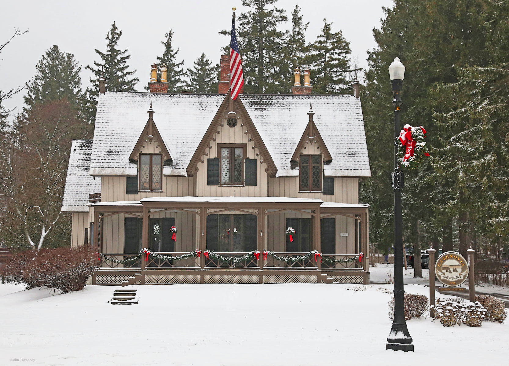 Gothic Cottage Winter